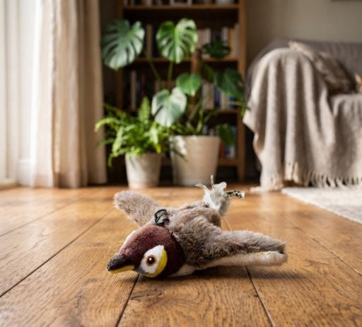 Electronic Flying Bird Cat Toy